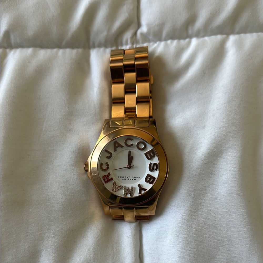 Gold Marc Jacobs Watch